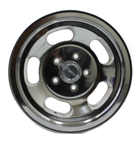 15x5 Us Mags Indy U101 Wheels Polished Chevy 5 Lug Set Of 4 San