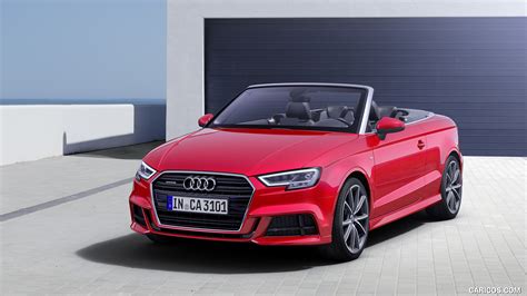 Audi A Cabriolet Color Misano Red Front Three Quarter Hd