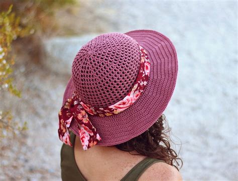 Crochet Desert Sun Hat Free Pattern