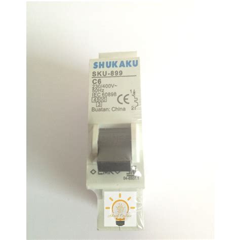 Jual MCB SHUKAKU 6A DOMAE 6A Shopee Indonesia