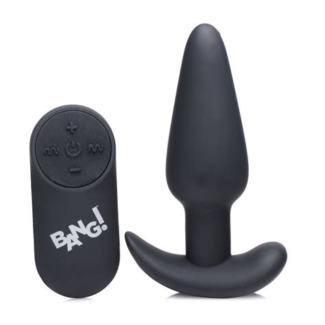 Bang X Vibrating Anal Plug With Remote Control Twice Tonight