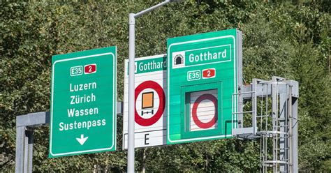 Gotthard Tunnel Von Deutschland Nach Italien Gesperrt