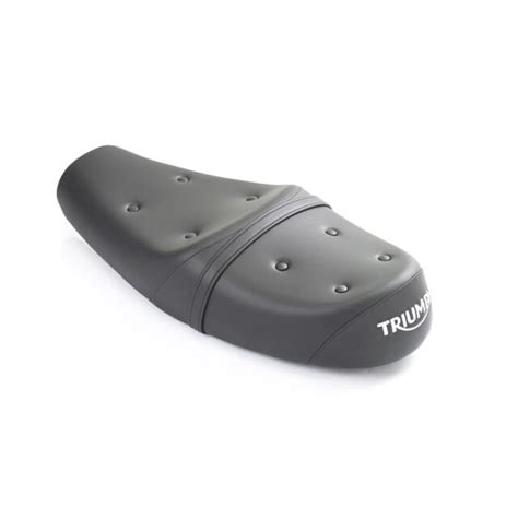 Triumph King And Queen Seat Black For Bonneville T120 T100 For Sale Online Ebay