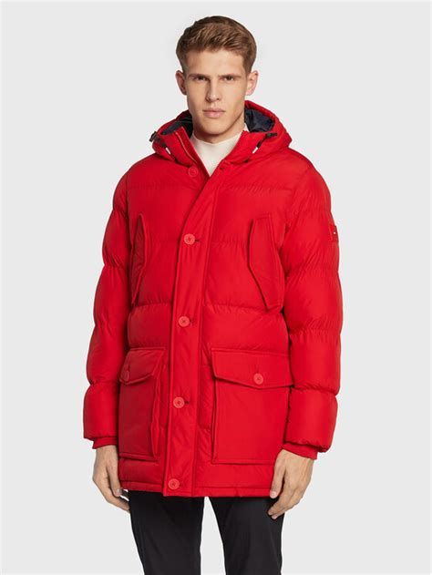 Tommy Hilfiger Daunenjacke Essential Rockie Mw Mw Rot Regular Fit