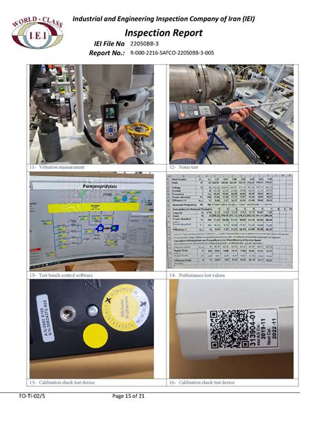 Services API610 OH6 PUMP