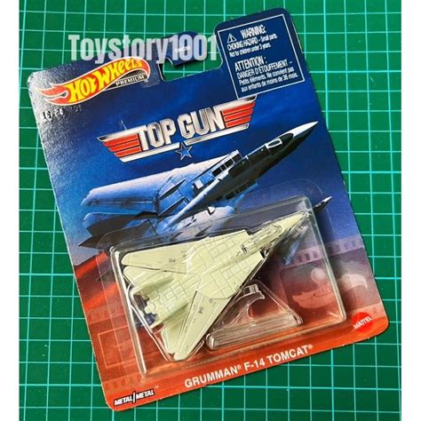 Ready Stock Hot Wheels Premium Top Gun Grumman F Tomcat Shopee