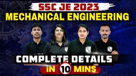 SSC JE 2023 SSC JE Mechanical Engineering 2023 Complete Analysis