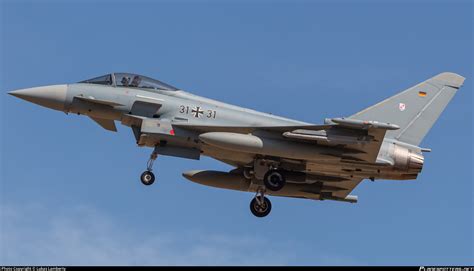 Luftwaffe German Air Force Eurofighter Ef Typhoon Photo By