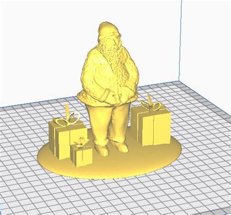 Télécharger fichier STL Père Noël Modèle imprimable en 3D Cults