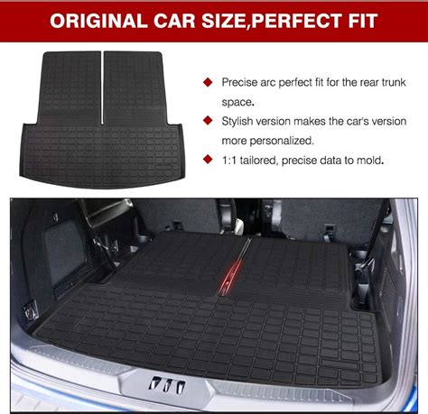 2024 Ford Explorer Rear Cargo Mat Sile Yvonne