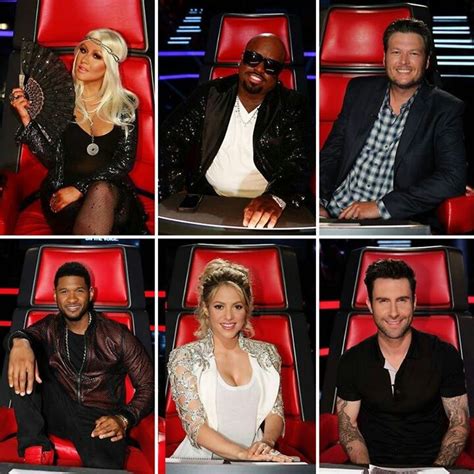 The Voice Coaches Seasons 1 2 3 Christina Aguilera Cee Lo Green