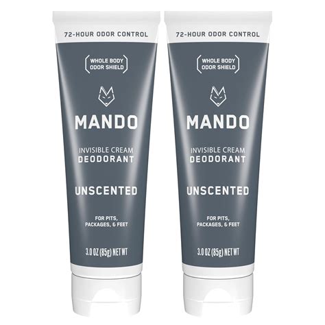 Amazon Mando Whole Body Deodorant For Men Invisible Cream