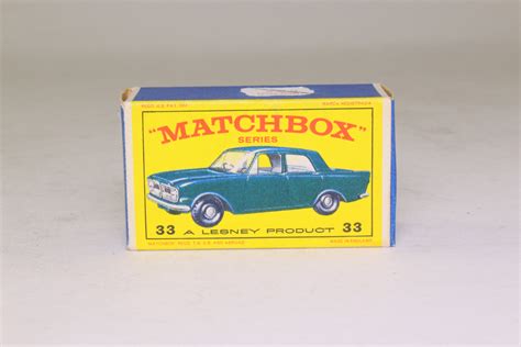 Matchbox 33b Ford Zephyr 6 Mk III Turquoise BPW 81216