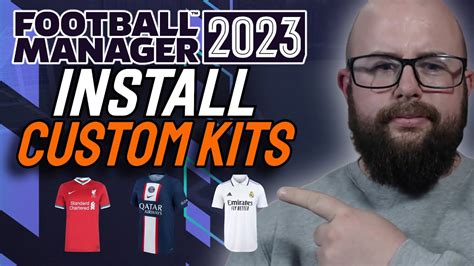 How To Install Kit Packs In Football Manager 2023 Custom Kits Guide