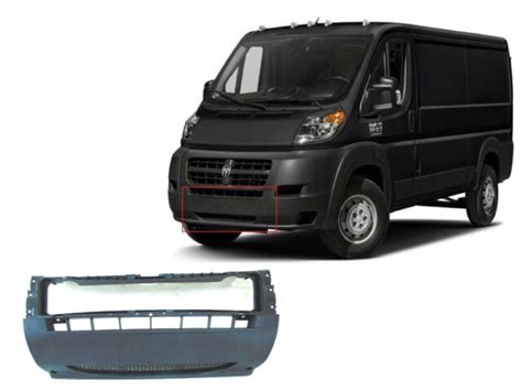 Fits Ram Promaster Front Bumper Center Middle Cover