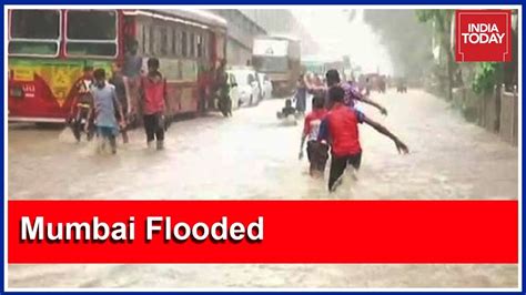 Mumbai Flooding Mumbai To Receive Highest Rainfall This Monsoon Youtube