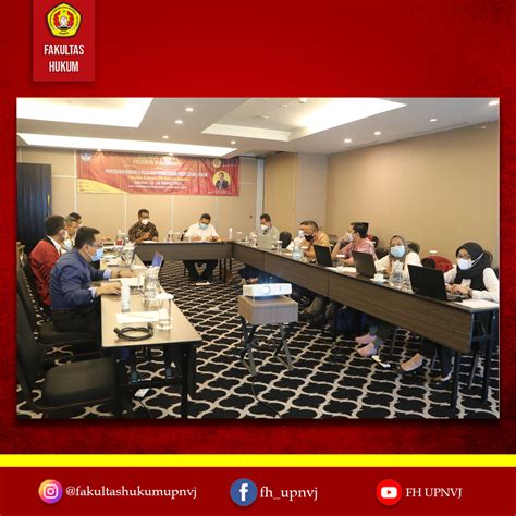 Fakultas Hukum Upn Veteran Jakarta Melaksanakan Penyusunan Borang Dan Persiapan Pembentukan