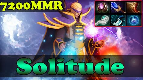 Dota Solitude Mmr Plays Invoker Vol Ranked Match Gameplay