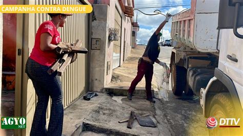 Mutir O Combate Contra Dengue Continua Em Nepomuceno Grupo Dttv