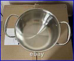 New Princess House Tri Ply Stainless Steel Qt Casserole Stockpot