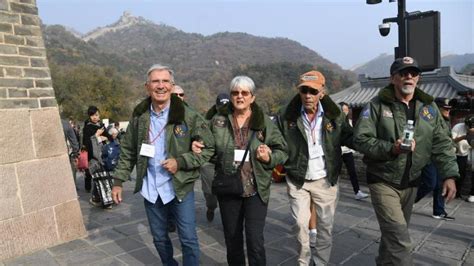 Flying Tiger Veteranen In Beijing Eingetroffen China Org Cn