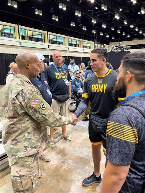 Dvids News Medcoe Commanding General Helps Tradoc Support Athletes