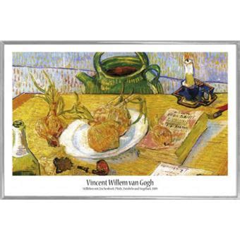 Poster Encadr Vincent Van Gogh Nature Morte Avec Planche Dessin