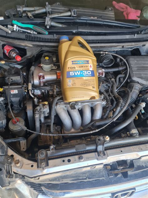 Переход на равенол. — Honda Odyssey (3G), 2,4 л, 2003 года | плановое ...