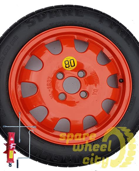 Ford Ecosport 2014 Present 16 4 Stud Space Saver Spare Wheel Kit