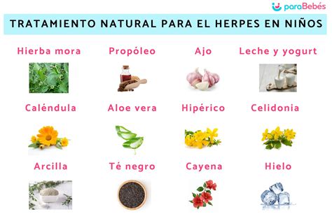 Tratamiento natural para el herpes en niños 12 Remedios caseros