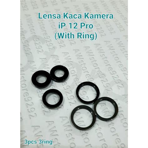 Jual Camera Lens Lensa Kamera Kaca Kamera Belakang Ip Pro With Ring