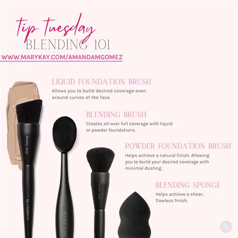 TIP TUESDAY BLENDING 101 In 2021 Mary Kay Mary Kay Liquid