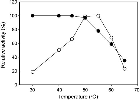 Temperature Optimum And Thermostability Of The Purified Xylanase