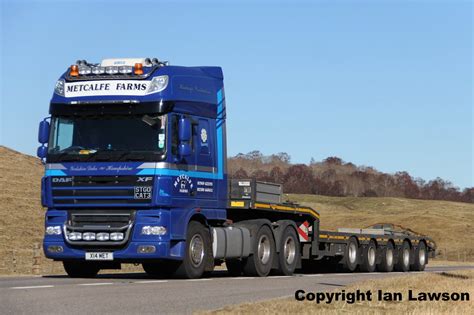 X14 MET Metcalfe Farms DAF XF 105 Super Space Cab A9 New Tartan