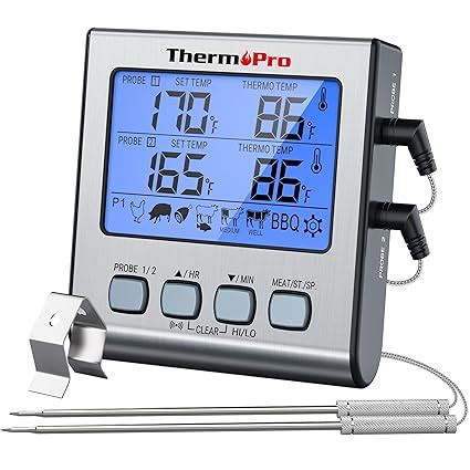 Thermopro Tp Digital Meat Thermometer With Dual Temperature Probe