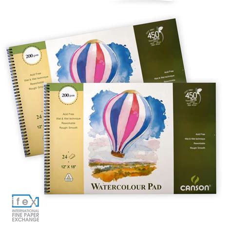 Canson Watercolor Pad 200g 12 X 18 24sheets Lazada Ph