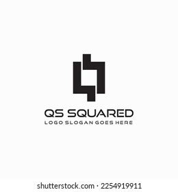 Qs Squared Logo Vector Image Stock Vector (Royalty Free) 2254919911 ...
