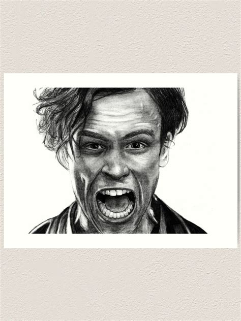 "Matthew Gray Gubler Drawing" Art Print by LMPDrawings | Redbubble