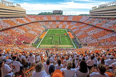 Buy Tennessee Volunteers Neyland Stadium Ut Vols Ncaa Football