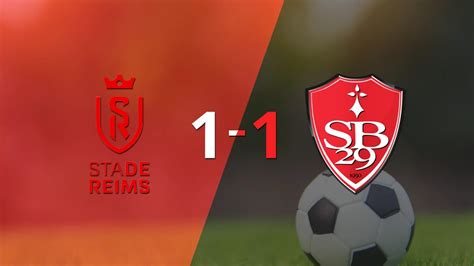 Stade De Reims Y Stade Brestois Se Reparten Los Puntos Y Empatan 1 1 Infobae