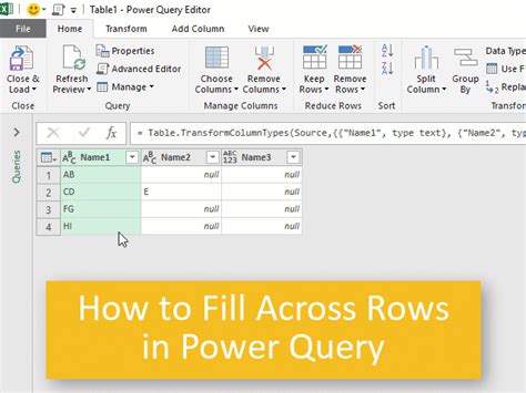 How To Add Blank Column In Power Query Excel Printable Timeline Templates