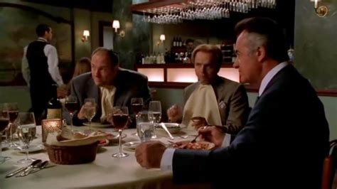 Tony Paulie And Johnny Sack At The Dinner The Sopranos Hd Youtube