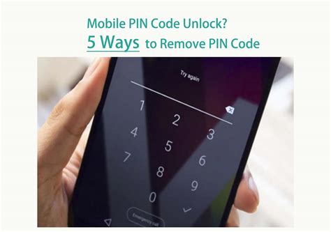 Mobile Pin Code Unlock 5 Ways To Remove Pin Code Easeus