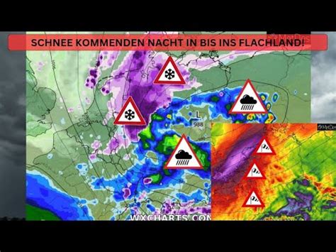 Starkschneefall Heute Abend Bis Ins Flachland Kr Ftige Schauer