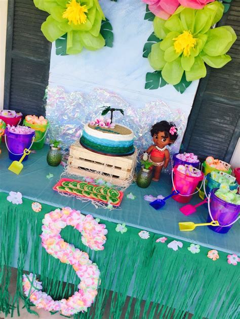 Moana Birthday Decorations🌺