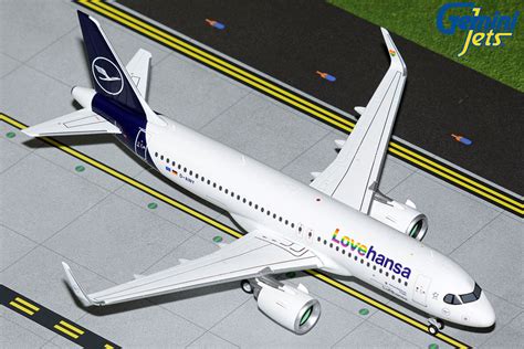 Gemini Jets G2DLH1198 Airbus A320neo Lufthansa "Lovehansa&qu