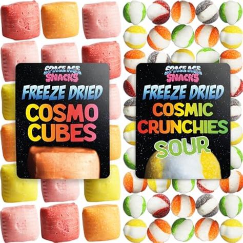 Freeze Dried Candy Variety Pack Freeze Dried Cosmo Cubes