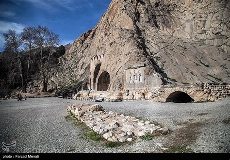 Taq E Bostan A Famous Historical Monument In Irans Kermanshah