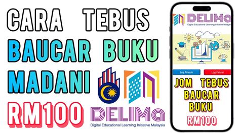 Cara Tebus Baucar Buku Rm Youtube