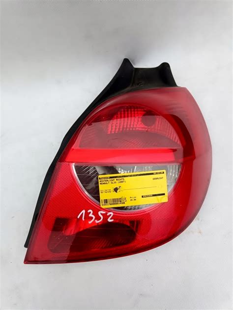 RENAULT CLIO III LAMPA PRAWA TYŁ TYLNA EU za 45 zł z Trzcinica